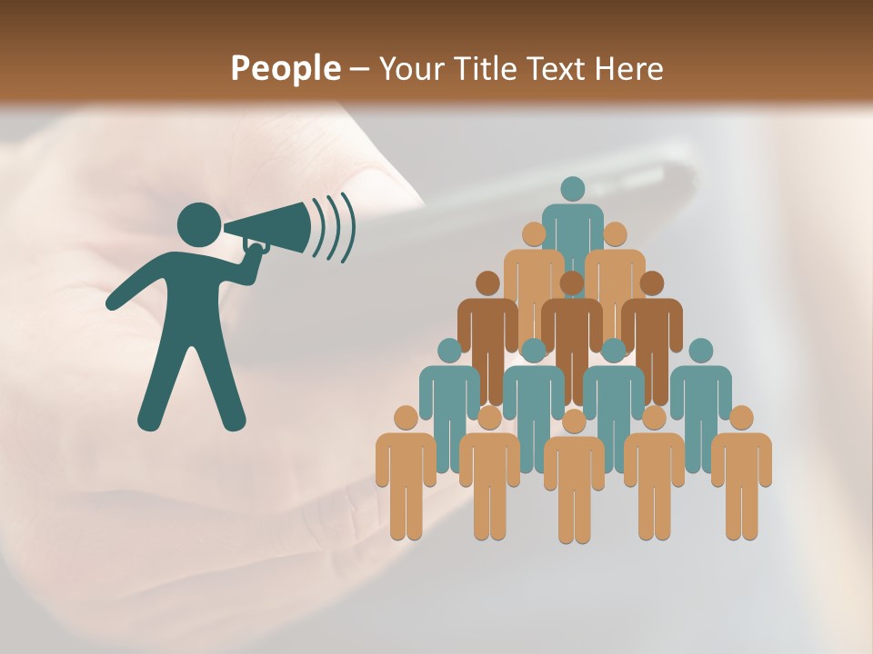 Equipment Modern Phone PowerPoint Template