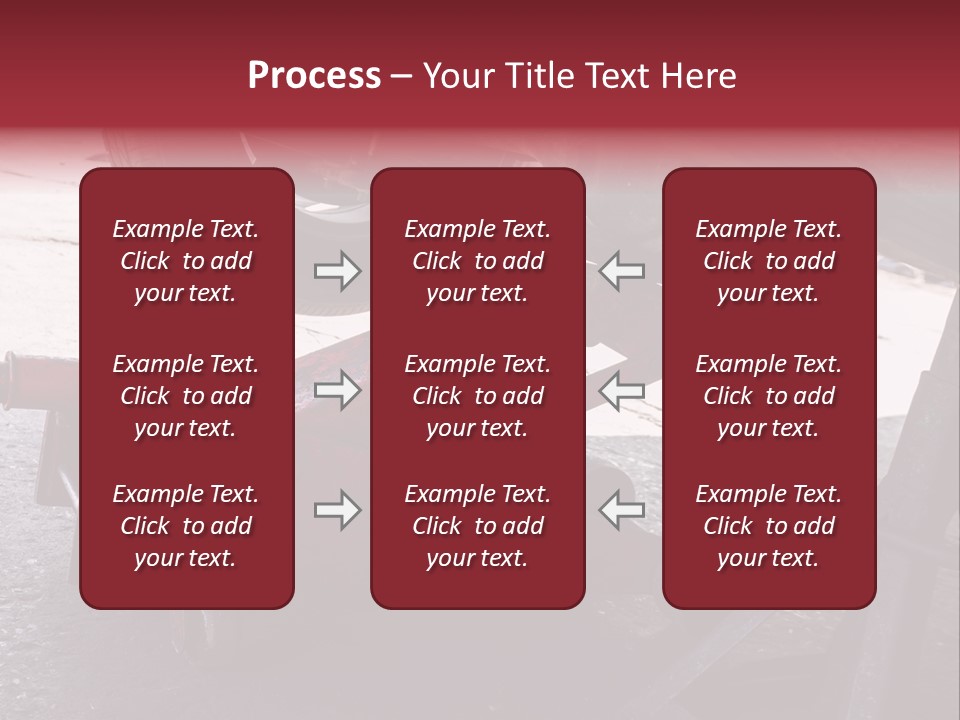 A Close Up Of A Red Jack Under A Car PowerPoint Template