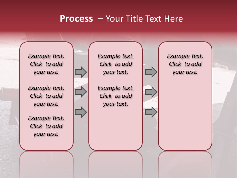A Close Up Of A Red Jack Under A Car PowerPoint Template