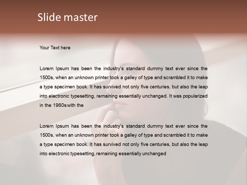 Selling Holding Dream PowerPoint Template