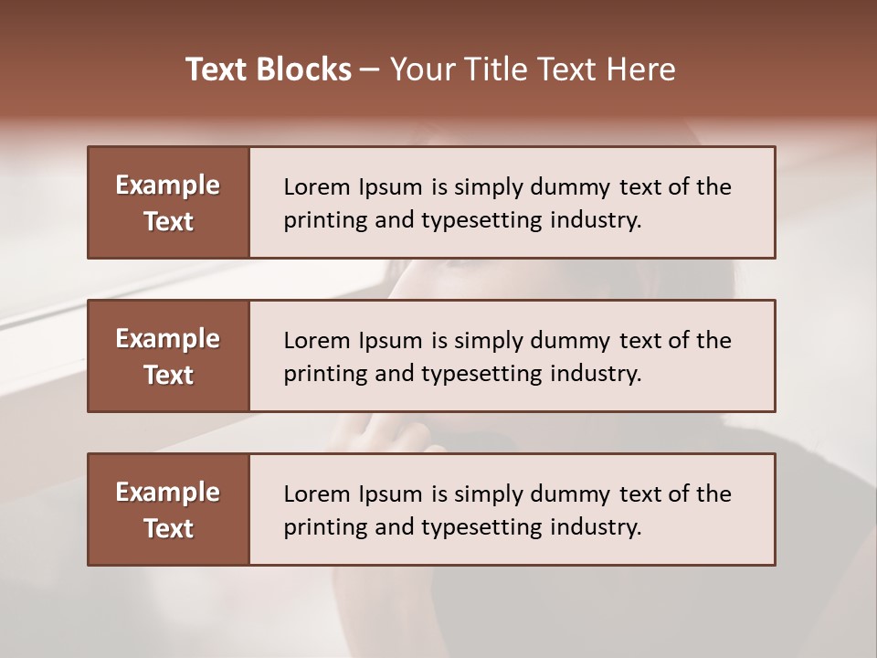 Selling Holding Dream PowerPoint Template