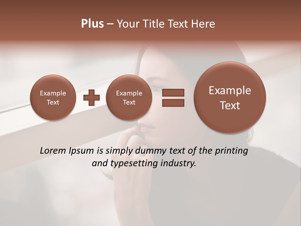 Selling Holding Dream PowerPoint Template