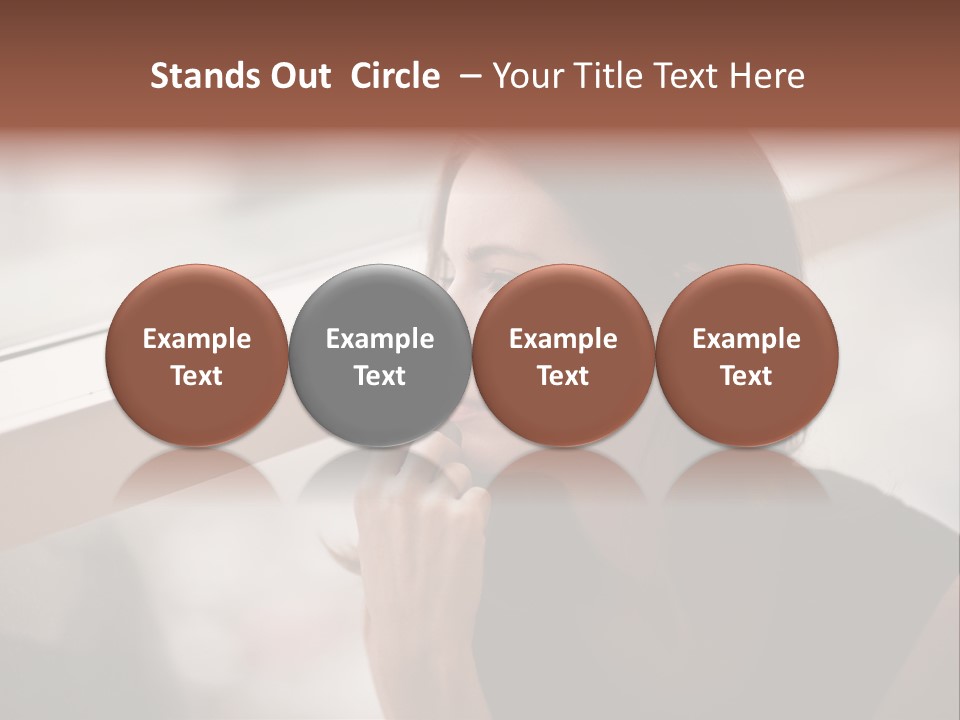 Selling Holding Dream PowerPoint Template
