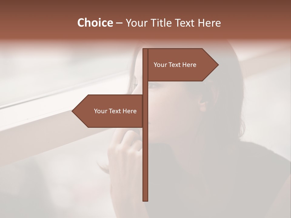 Selling Holding Dream PowerPoint Template