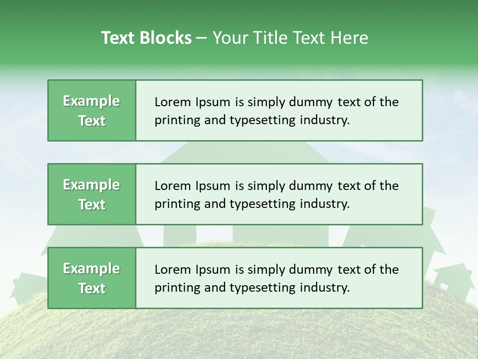 Selling Holding Dream PowerPoint Template