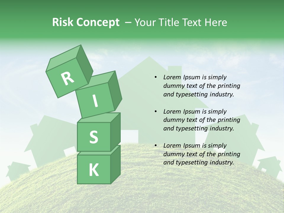 Selling Holding Dream PowerPoint Template