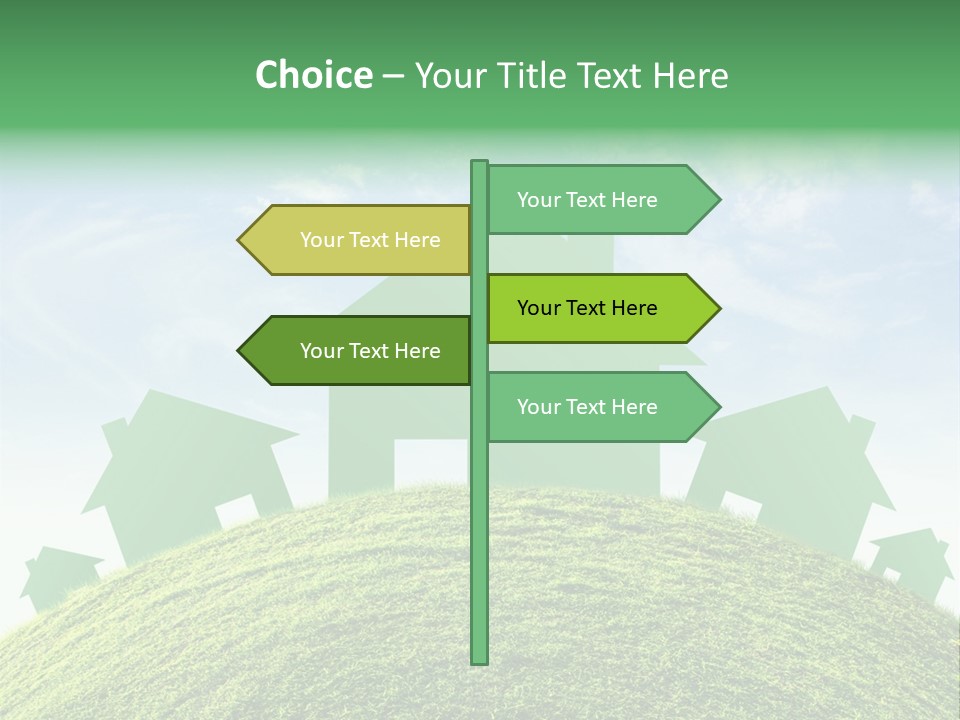 Selling Holding Dream PowerPoint Template