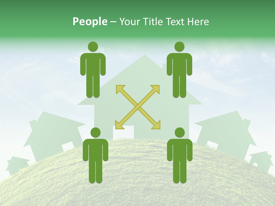 Selling Holding Dream PowerPoint Template