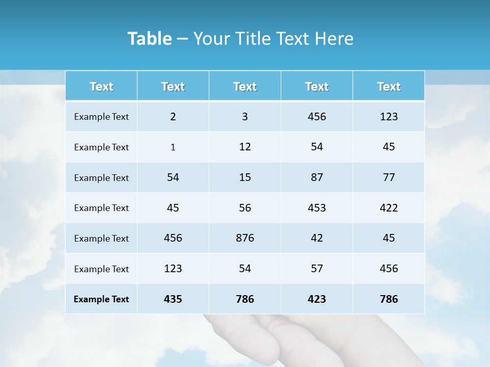Teamwork Reach Hold PowerPoint Template