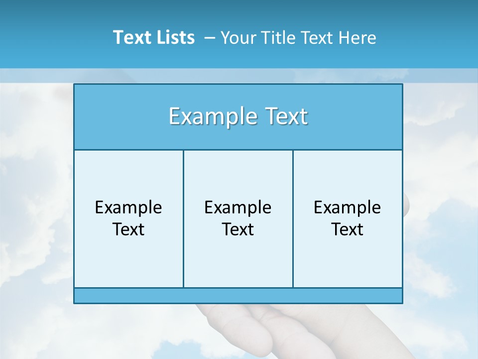 Teamwork Reach Hold PowerPoint Template
