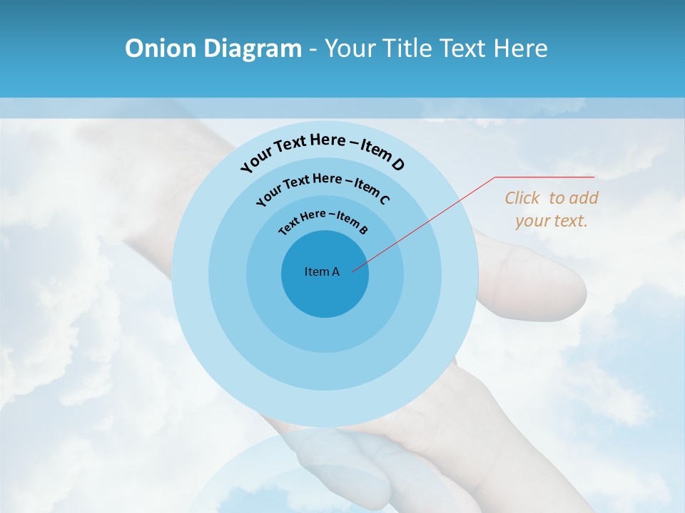 Teamwork Reach Hold PowerPoint Template