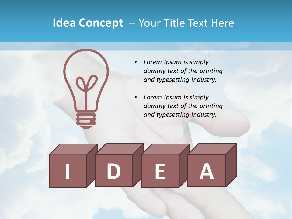 Teamwork Reach Hold PowerPoint Template