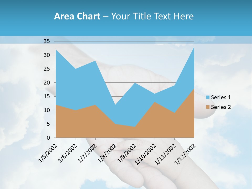 Teamwork Reach Hold PowerPoint Template