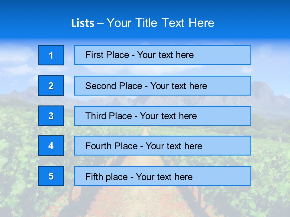 Hill Winemaking Winery PowerPoint Template
