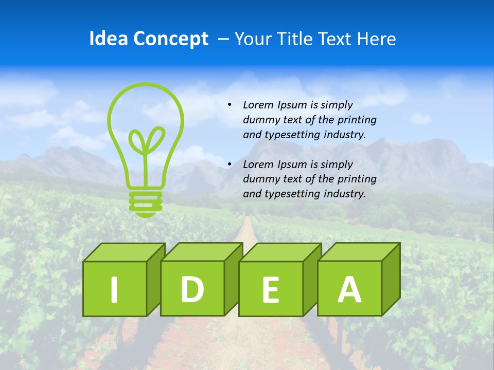 Hill Winemaking Winery PowerPoint Template