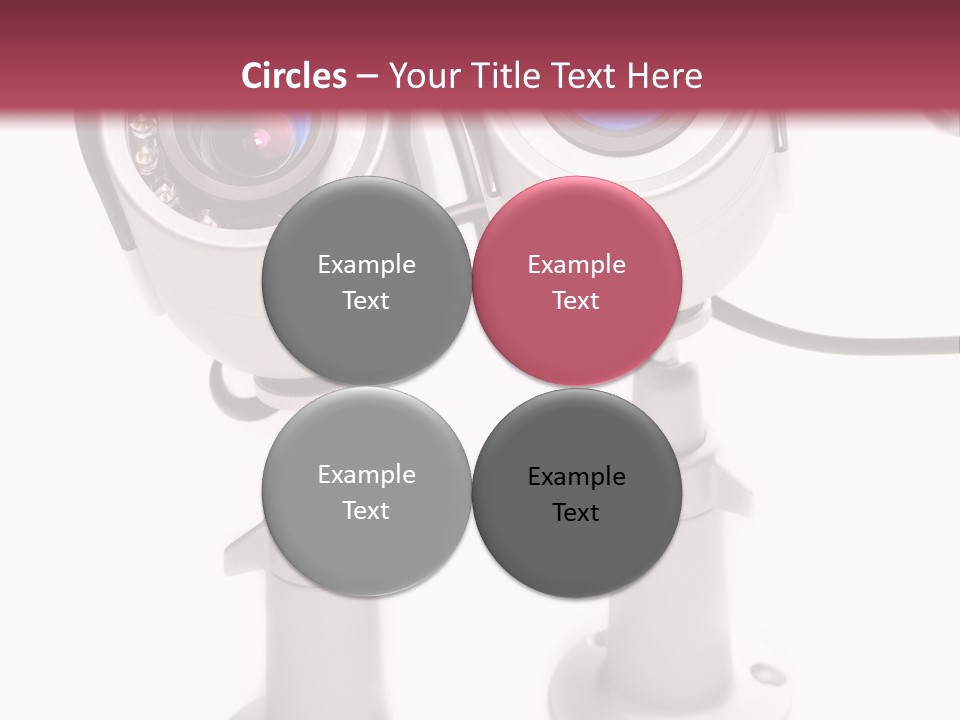 Cctv Alarm Safety PowerPoint Template