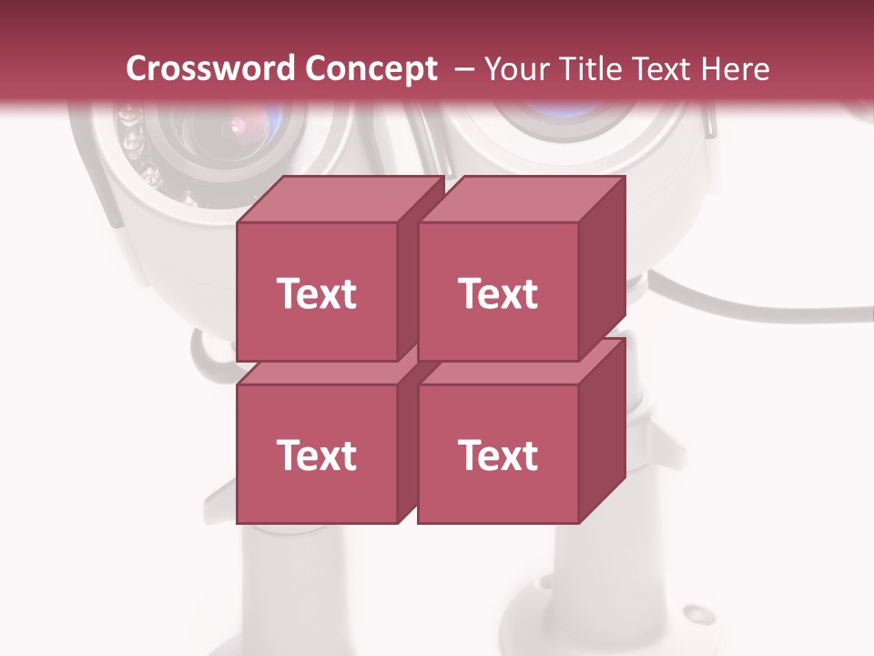 Cctv Alarm Safety PowerPoint Template
