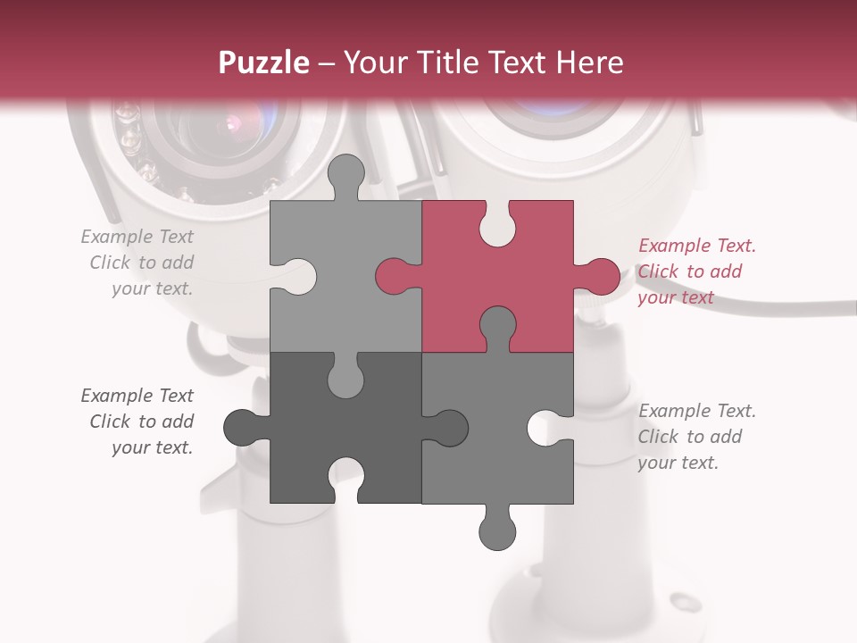 Cctv Alarm Safety PowerPoint Template