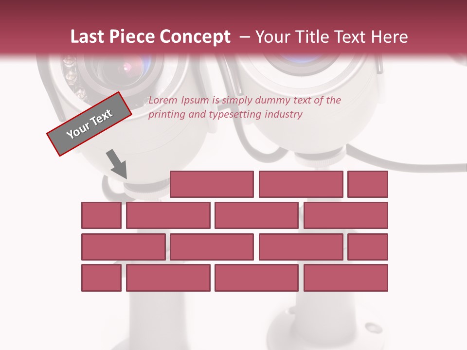 Cctv Alarm Safety PowerPoint Template