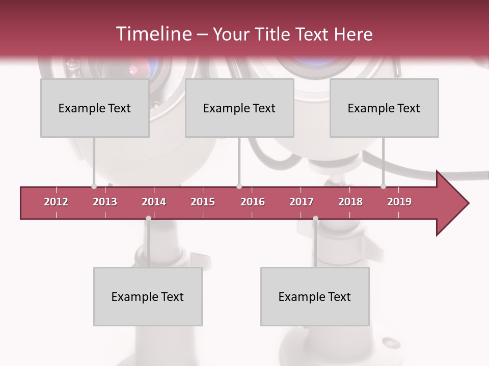 Cctv Alarm Safety PowerPoint Template