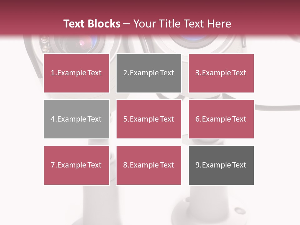 Cctv Alarm Safety PowerPoint Template
