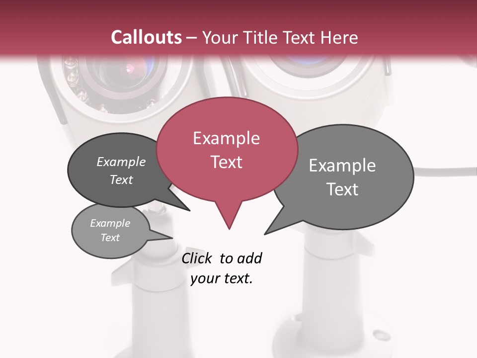 Cctv Alarm Safety PowerPoint Template