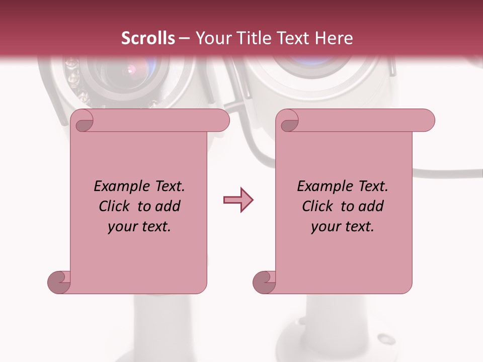 Cctv Alarm Safety PowerPoint Template