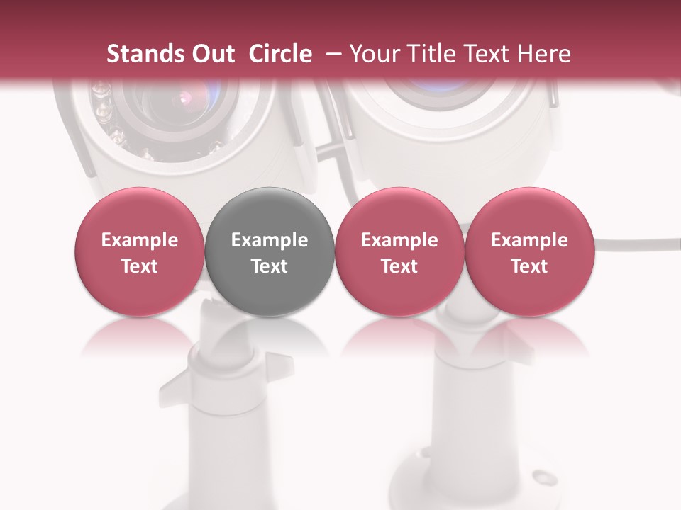 Cctv Alarm Safety PowerPoint Template