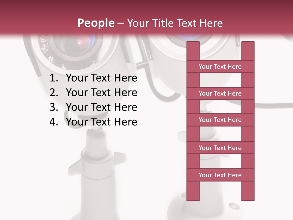 Cctv Alarm Safety PowerPoint Template