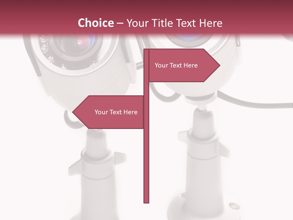 Cctv Alarm Safety PowerPoint Template