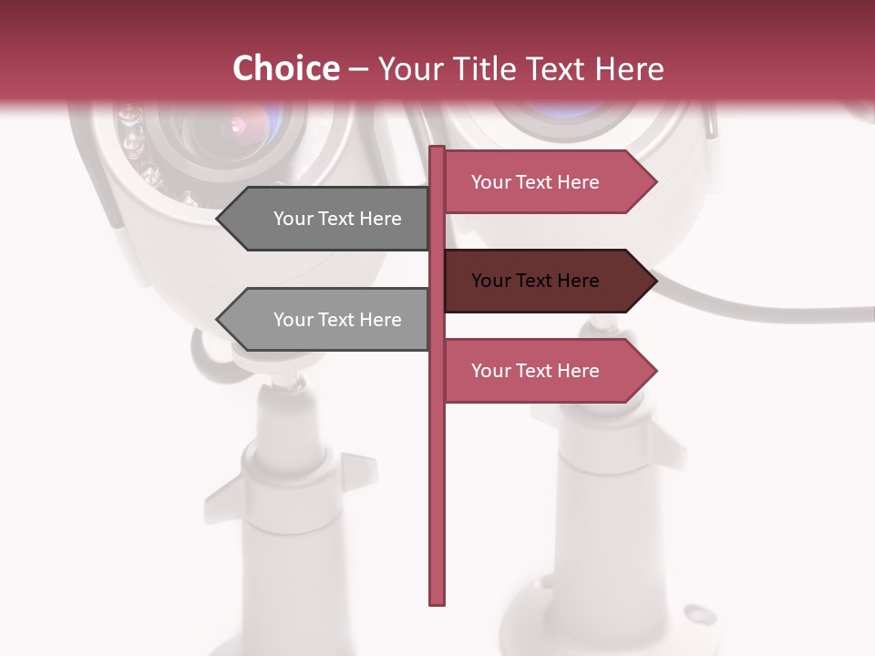Cctv Alarm Safety PowerPoint Template