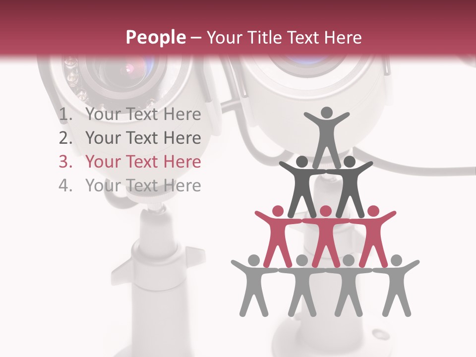 Cctv Alarm Safety PowerPoint Template