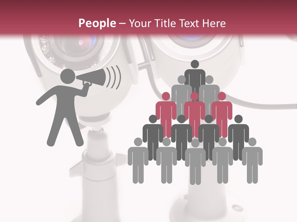 Cctv Alarm Safety PowerPoint Template