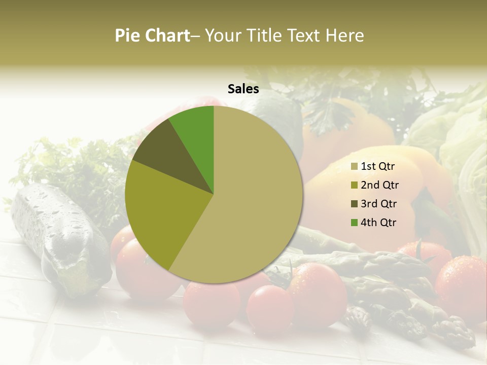 Vegan Cuisine Nutrients PowerPoint Template