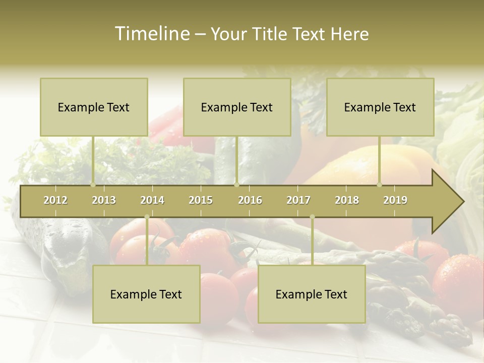 Vegan Cuisine Nutrients PowerPoint Template