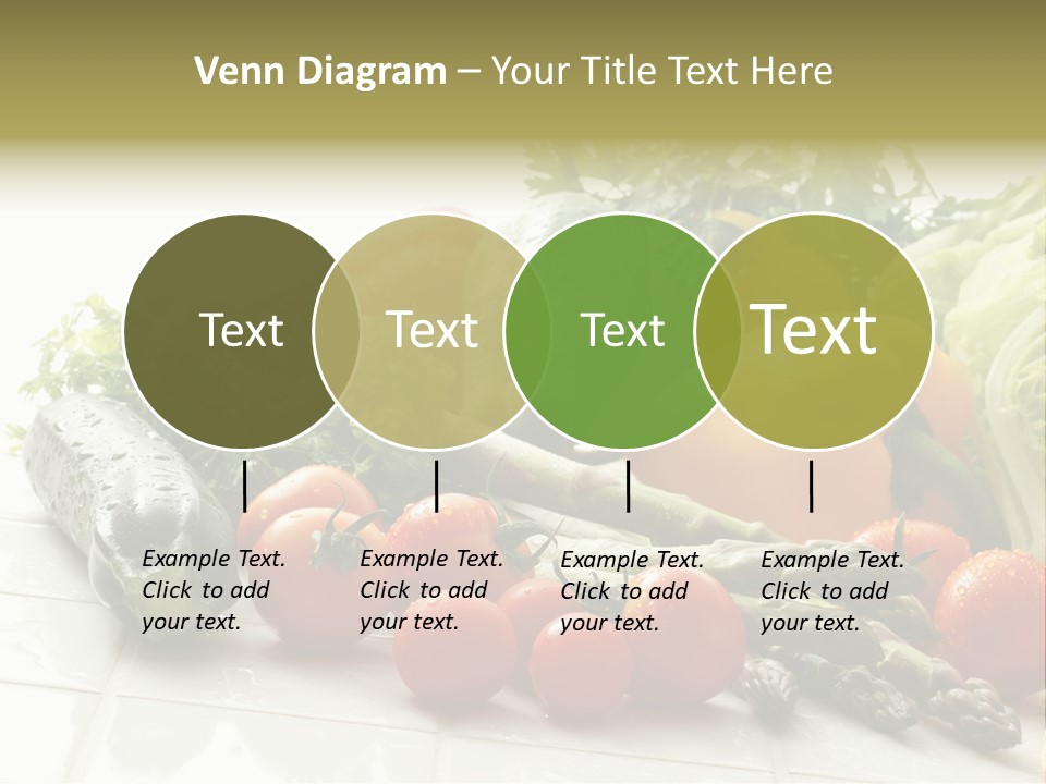 Vegan Cuisine Nutrients PowerPoint Template
