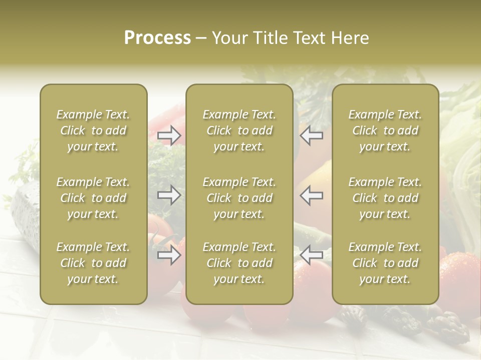 Vegan Cuisine Nutrients PowerPoint Template