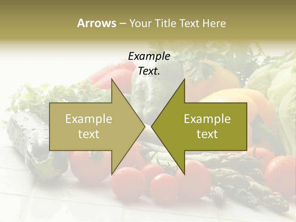 Vegan Cuisine Nutrients PowerPoint Template