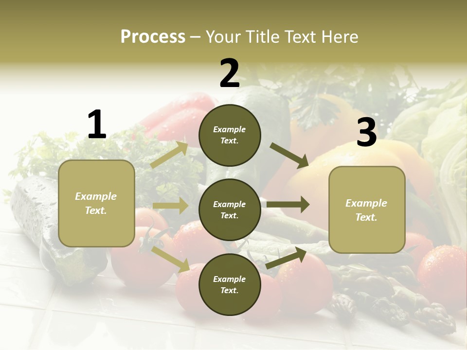 Vegan Cuisine Nutrients PowerPoint Template