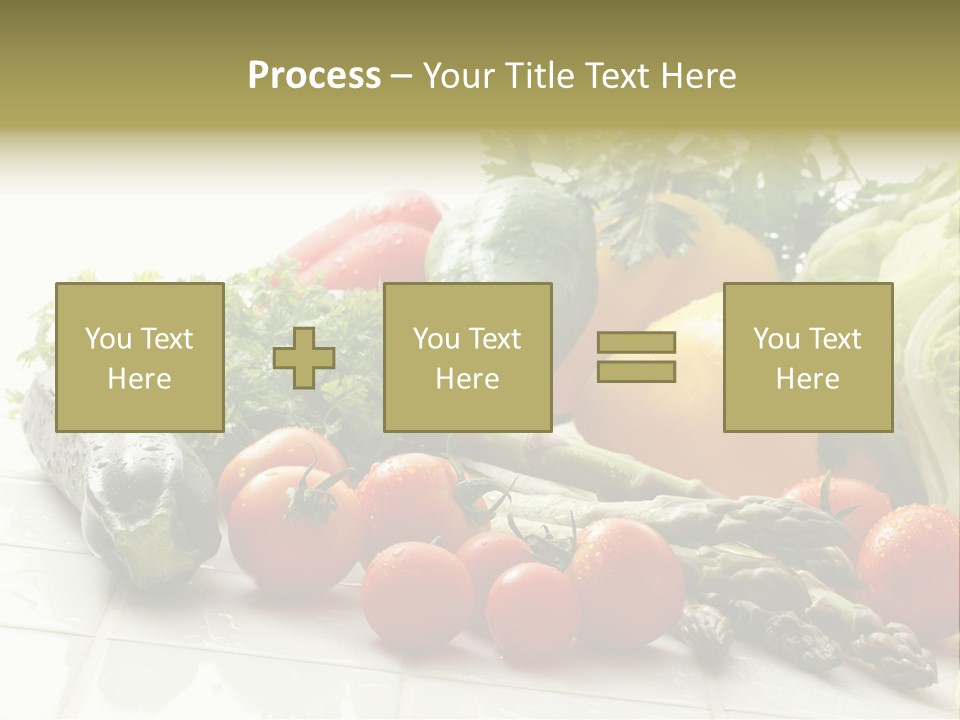 Vegan Cuisine Nutrients PowerPoint Template