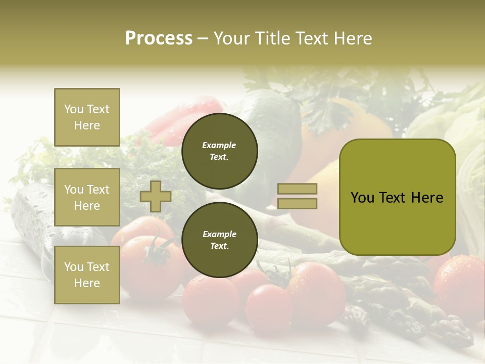 Vegan Cuisine Nutrients PowerPoint Template