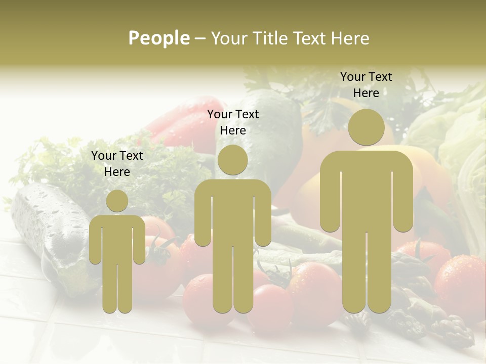 Vegan Cuisine Nutrients PowerPoint Template