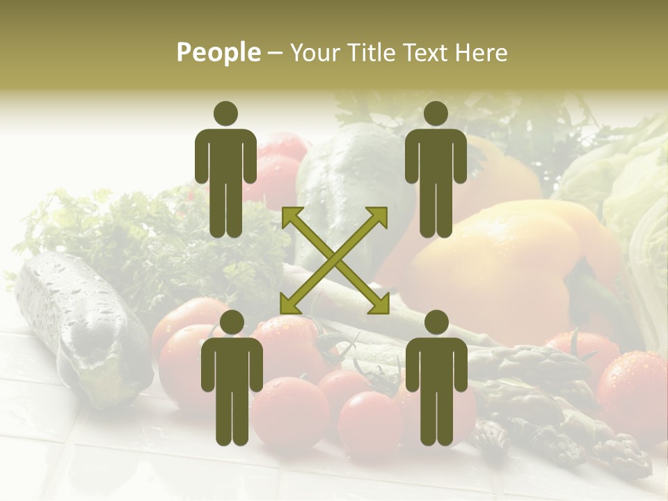 Vegan Cuisine Nutrients PowerPoint Template