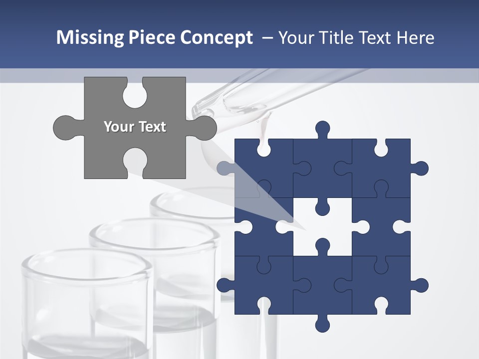 A Group Of Test Tubes Filled With Liquid PowerPoint Template