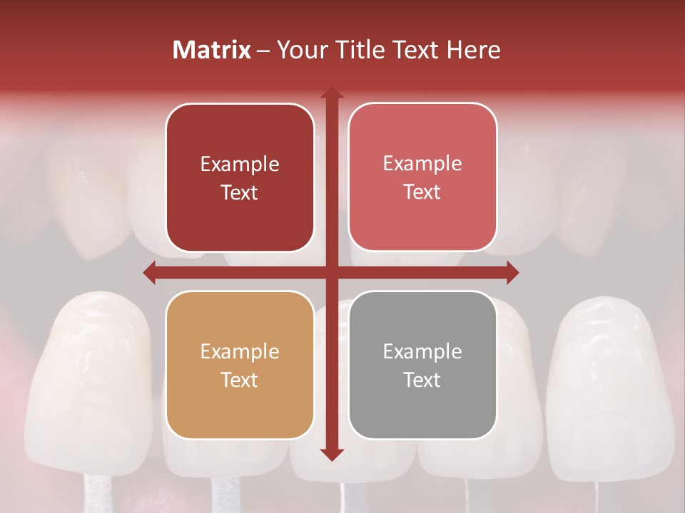 Aesthetic Orthodontic Lips PowerPoint Template