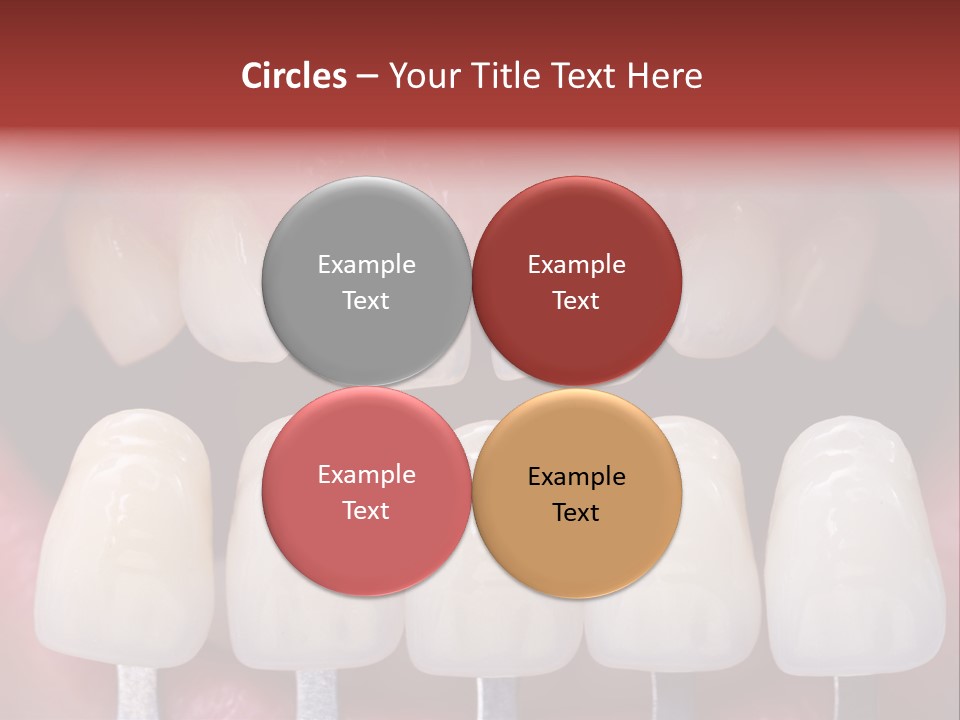 Aesthetic Orthodontic Lips PowerPoint Template