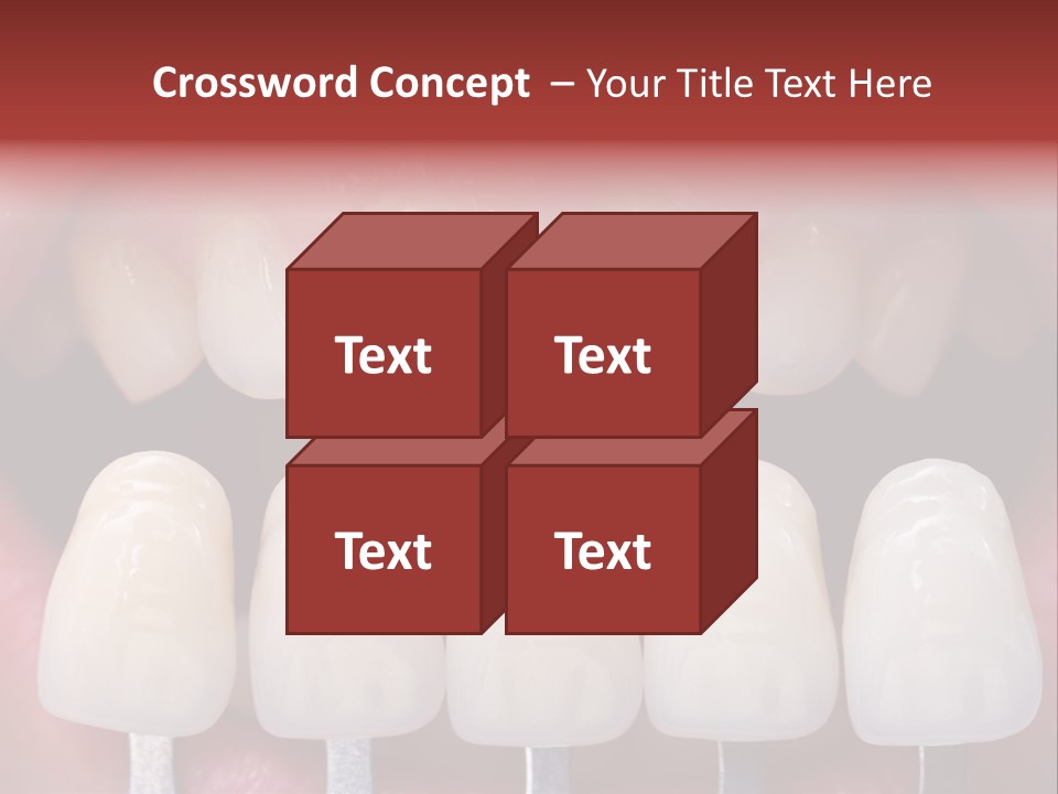 Aesthetic Orthodontic Lips PowerPoint Template