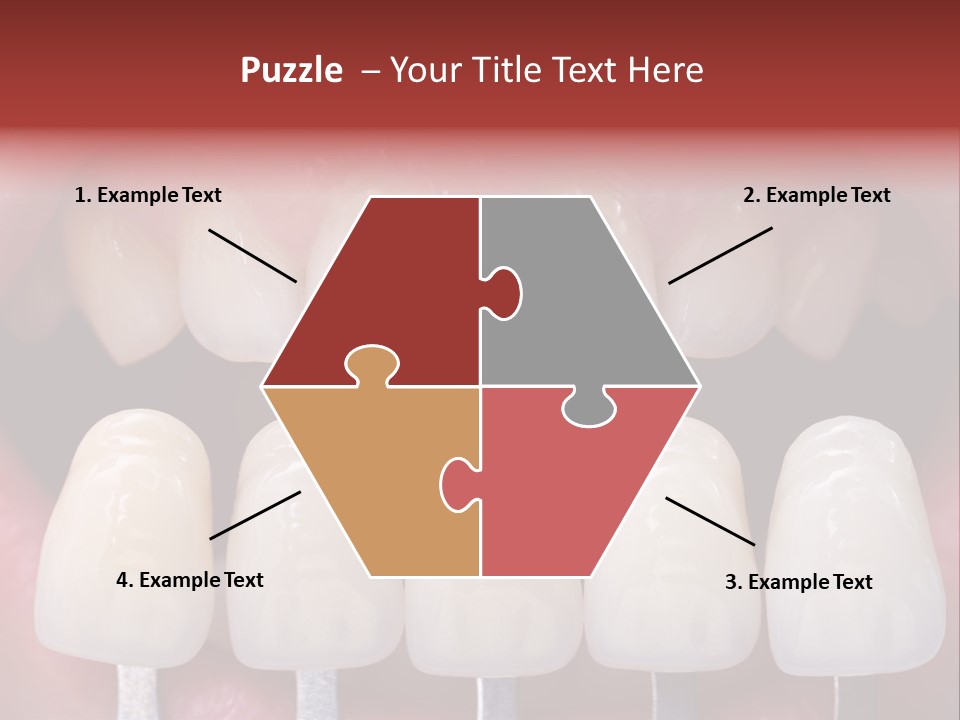Aesthetic Orthodontic Lips PowerPoint Template