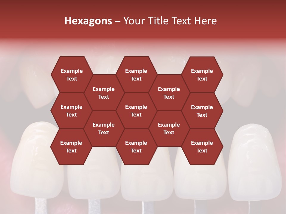 Aesthetic Orthodontic Lips PowerPoint Template