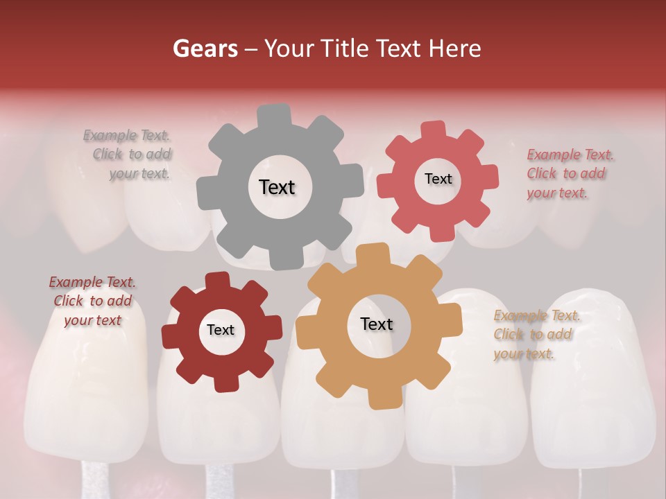 Aesthetic Orthodontic Lips PowerPoint Template